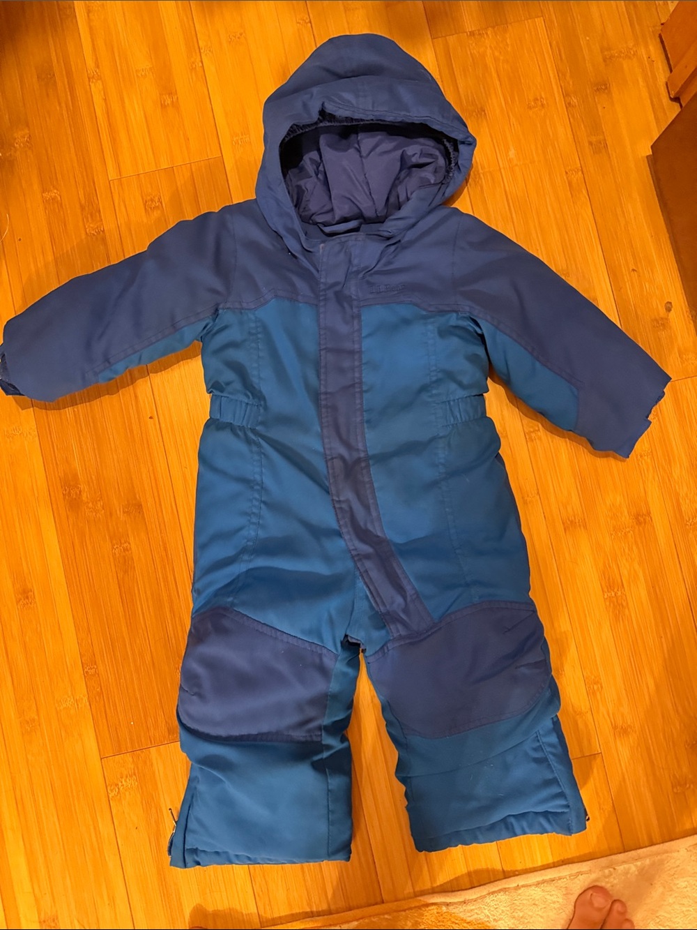L.L. Bean navy blue and royal blue boys' jacket